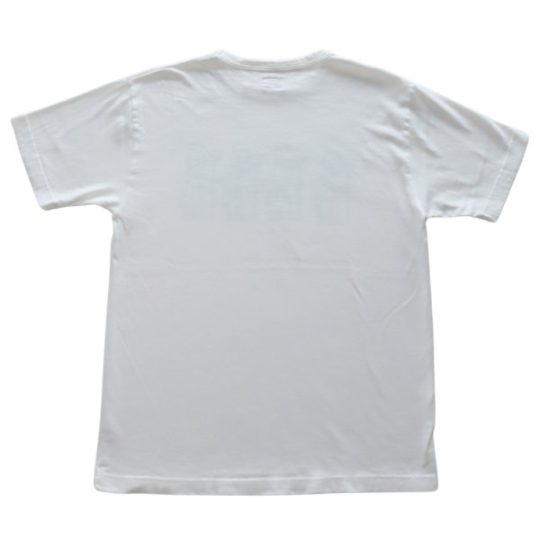 画像10: CUSHMAN クッシュマン 26866 Print T  "C M A N"  プリントT  30番双糸天竺 ミディアムウェイト バインダー仕上げ ワンウォッシュ フロントプリント 半袖Tシャツ コットン100％  日本製 (10)