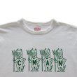 画像5: CUSHMAN クッシュマン 26866 Print T  "C M A N"  プリントT  30番双糸天竺 ミディアムウェイト バインダー仕上げ ワンウォッシュ フロントプリント 半袖Tシャツ コットン100％  日本製 (5)
