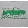 画像8: CUSHMAN クッシュマン 26868 Print T  "BIG FOOT"  プリントT  30番双糸天竺 ミディアムウェイト バインダー仕上げ ワンウォッシュ フロントプリント 半袖Tシャツ コットン100％  日本製 (8)