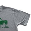 画像6: CUSHMAN クッシュマン 26868 Print T  "BIG FOOT"  プリントT  30番双糸天竺 ミディアムウェイト バインダー仕上げ ワンウォッシュ フロントプリント 半袖Tシャツ コットン100％  日本製 (6)