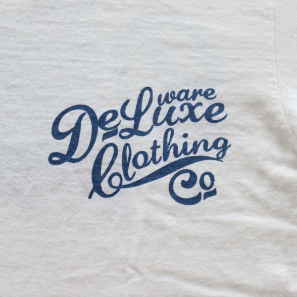 画像7: DELUXEWARE デラックスウエア BRGM-00B13 デラックスウエアＴシャツ ハイコストパフォーマンスロゴＴシャツ 薄い、柔軟、丈夫  MTシリーズTシャツ 天竺ミディアムニット 7.5oz コットン100％ 日本製 (7)