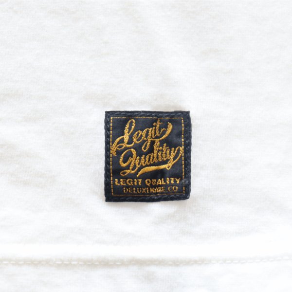 画像9: DELUXEWARE デラックスウエア BRGM-00B13 デラックスウエアＴシャツ ハイコストパフォーマンスロゴＴシャツ 薄い、柔軟、丈夫  MTシリーズTシャツ 天竺ミディアムニット 7.5oz コットン100％ 日本製 (9)