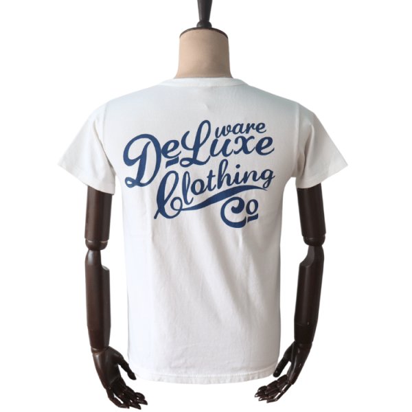 画像3: DELUXEWARE デラックスウエア BRGM-00B13 デラックスウエアＴシャツ ハイコストパフォーマンスロゴＴシャツ 薄い、柔軟、丈夫  MTシリーズTシャツ 天竺ミディアムニット 7.5oz コットン100％ 日本製 (3)