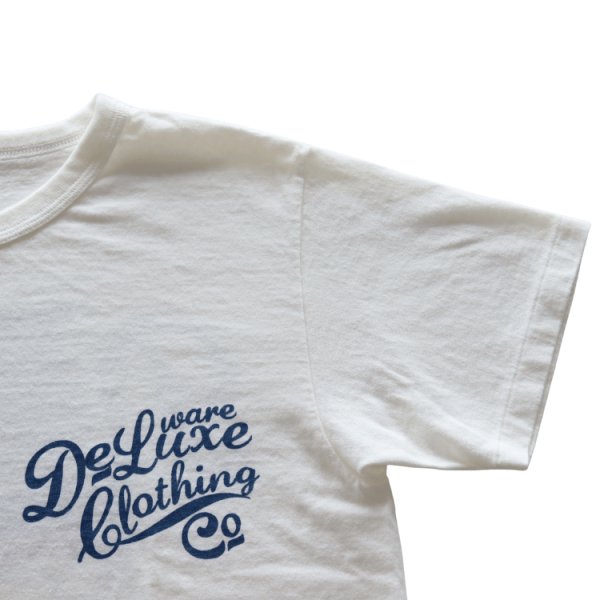 画像6: DELUXEWARE デラックスウエア BRGM-00B13 デラックスウエアＴシャツ ハイコストパフォーマンスロゴＴシャツ 薄い、柔軟、丈夫  MTシリーズTシャツ 天竺ミディアムニット 7.5oz コットン100％ 日本製 (6)