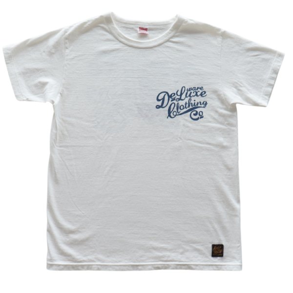 画像4: DELUXEWARE デラックスウエア BRGM-00B13 デラックスウエアＴシャツ ハイコストパフォーマンスロゴＴシャツ 薄い、柔軟、丈夫  MTシリーズTシャツ 天竺ミディアムニット 7.5oz コットン100％ 日本製 (4)