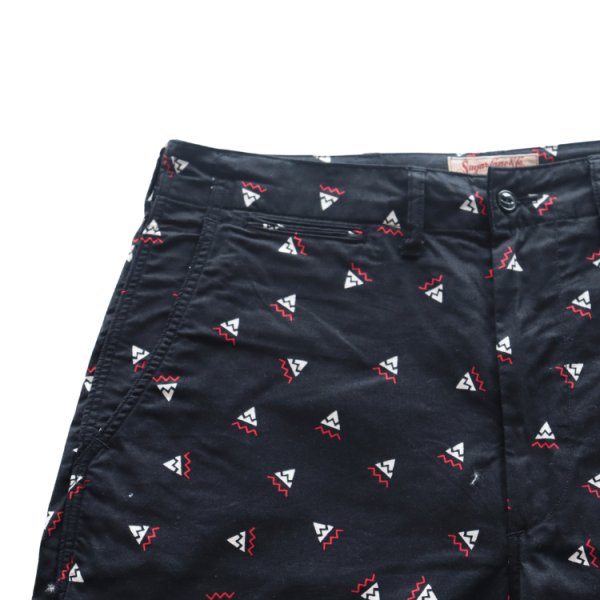 画像7: SUGAR CANE シュガーケーン SC52538 NATIVE AMERICAN BANDANA PRINT WORK SHORTS  ネイティブアメリカンバンダナプリントワークショーツ 1960年代インディアンモチーフ 東洋エンタープライズ (7)
