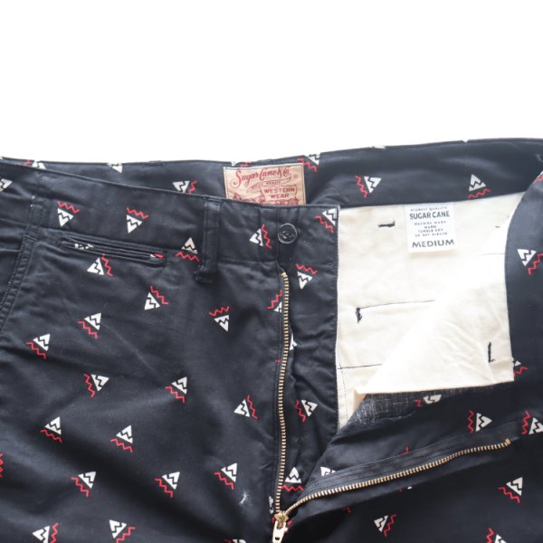 画像10: SUGAR CANE シュガーケーン SC52538 NATIVE AMERICAN BANDANA PRINT WORK SHORTS  ネイティブアメリカンバンダナプリントワークショーツ 1960年代インディアンモチーフ 東洋エンタープライズ (10)