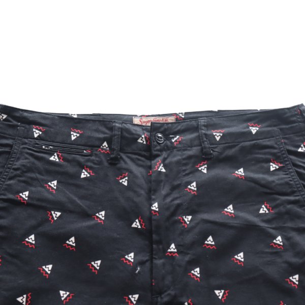 画像5: SUGAR CANE シュガーケーン SC52538 NATIVE AMERICAN BANDANA PRINT WORK SHORTS  ネイティブアメリカンバンダナプリントワークショーツ 1960年代インディアンモチーフ 東洋エンタープライズ (5)