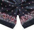 画像8: SUGAR CANE シュガーケーン SC52538 NATIVE AMERICAN BANDANA PRINT WORK SHORTS  ネイティブアメリカンバンダナプリントワークショーツ 1960年代インディアンモチーフ 東洋エンタープライズ (8)