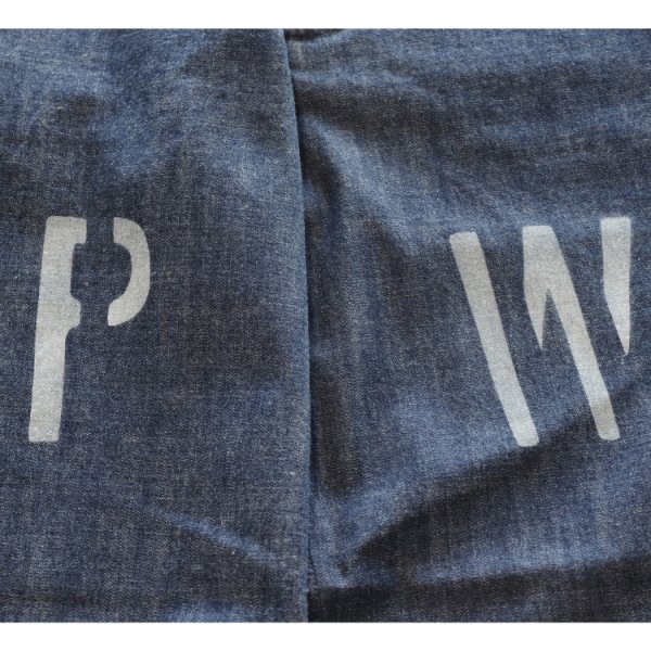 画像9: JELADO ジェラード AG94341DB 41 Denim Stencil デニムステンシル 10.5oz LAST RESORT DENIM 青タグ PW カスタムバージョン ディープサウスコットン 41DENIM TROUSER メタルボタン 41khaki made in japan (9)