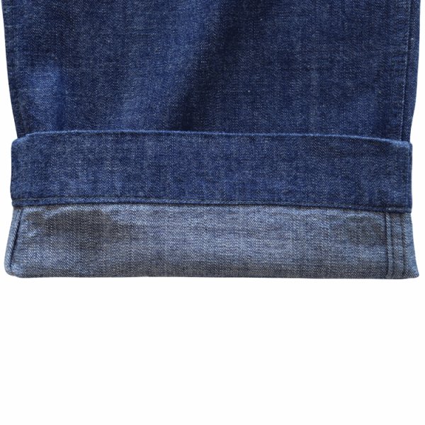 画像11: JELADO ジェラード AG94341DB 41 Denim Stencil デニムステンシル 10.5oz LAST RESORT DENIM 青タグ PW カスタムバージョン ディープサウスコットン 41DENIM TROUSER メタルボタン 41khaki made in japan (11)