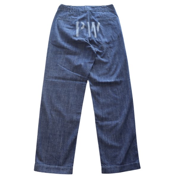 画像15: JELADO ジェラード AG94341DB 41 Denim Stencil デニムステンシル 10.5oz LAST RESORT DENIM 青タグ PW カスタムバージョン ディープサウスコットン 41DENIM TROUSER メタルボタン 41khaki made in japan (15)