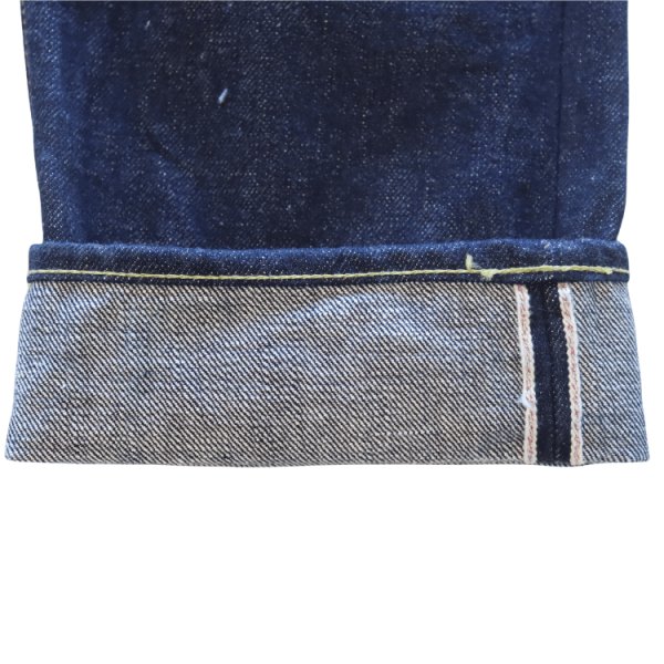 画像14: SAMURAI JEANS サムライジーンズ  S510XX21ozII 21ozレギュラーストレート 定番ジーンズ 最強21ozスペシャルセルビッチ 究極のへビーオンスデニム 諸行無常スレーキ 鉄製日の出ボタン 銅製銭型リベット 日本製 (14)