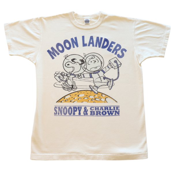 画像4: TOYS McCOY トイズマッコイ TMC2538 TOYS McCOY × SNOOPY TEE  “MOON LANDERS” アポロ10号 スヌーピー チャーリーブラウン コラボTシャツ アメリカンカルチャー  半袖Tシャツ コットン 100% 日本製 (4)