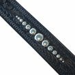 画像9: DAPPER'S × ACE WESTERN BELTS Lot.1792 GO From Tokyo Design Studs Belt Made by ACE WESTERN BELTS ダッパーズ エースウエスタンベルト 職人手打ち スタッズベルト ラウンドヘッドスポッツ 真鍮素材ニッケルメッキ仕上げ (9)