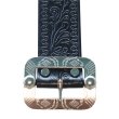 画像4: DAPPER'S × ACE WESTERN BELTS Lot.1792 GO From Tokyo Design Studs Belt Made by ACE WESTERN BELTS ダッパーズ エースウエスタンベルト 職人手打ち スタッズベルト ラウンドヘッドスポッツ 真鍮素材ニッケルメッキ仕上げ (4)