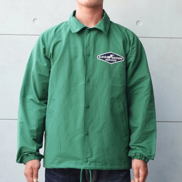 画像2: STUDIO D'ARTISAN ステュディオダルチザン 4627 ロクヨンコーチジャケット ロクヨンクロス コーチジャケット スナップボタン ダブルファスナー オマージュ刺繍 ラグランスリーブ (2)