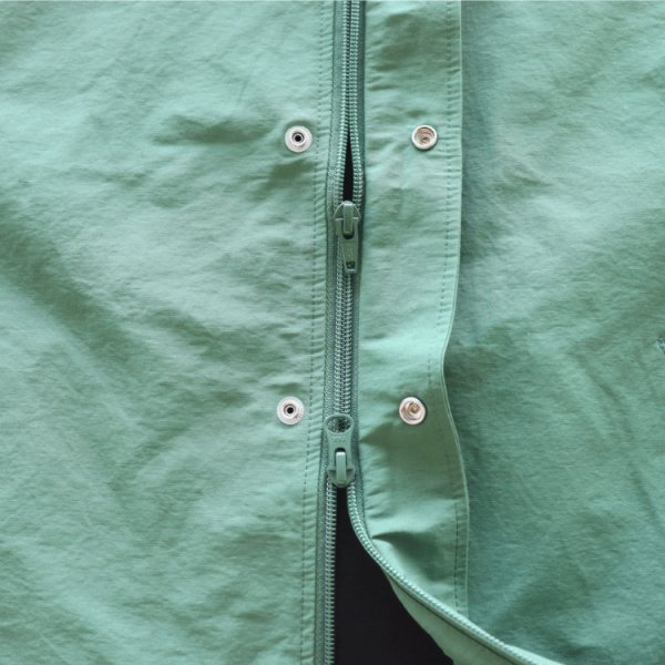 画像13: STUDIO D'ARTISAN ステュディオダルチザン 4627 ロクヨンコーチジャケット ロクヨンクロス コーチジャケット スナップボタン ダブルファスナー オマージュ刺繍 ラグランスリーブ (13)