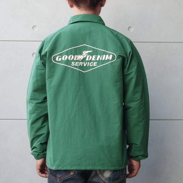 画像3: STUDIO D'ARTISAN ステュディオダルチザン 4627 ロクヨンコーチジャケット ロクヨンクロス コーチジャケット スナップボタン ダブルファスナー オマージュ刺繍 ラグランスリーブ (3)