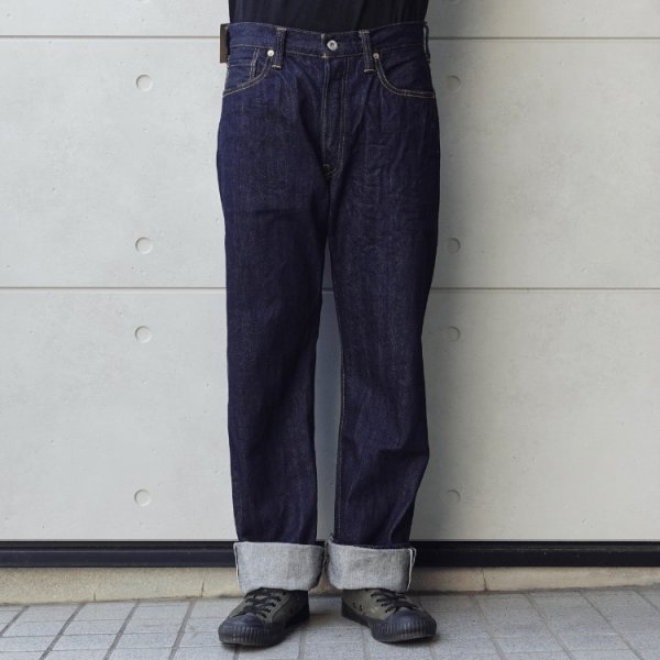 画像2: STUDIO D'ARTISAN ステュディオダルチザン D1909 ベトナム大戦ジーンズ 1960年代 「ベトナム大戦」モデル ペンキ仕様 タイガーストライプ迷彩 月桂樹ボタン ティアオフタグ 14oz レギュラーストレート ワンウォッシュ made in japan 国産ジーンズ (2)