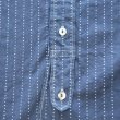画像8: Dalee's & Co ダリーズアンドコー Calico.F...30s Calico SHIRT キャラコシャツ 1920年代 インディゴウォバッシュドレス&ワークスタイル チンストラップ 前立て裾フラップ ダブルカフス ONE WASH ワンウォッシュ 日本製 madeinjapan (8)