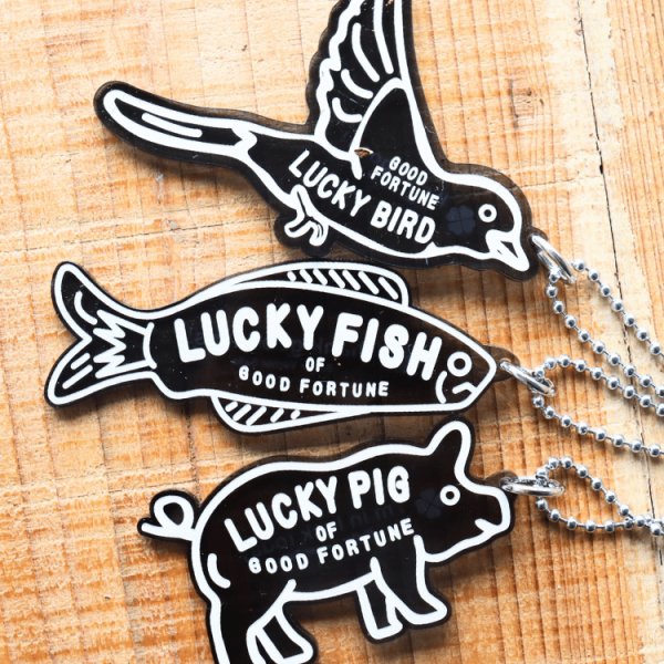 画像8: BUTLER VERNER SAILS バトラーバーナーセイルズ AW-2884  Lucky Animal Acrylic Charm ラッキーアニマル アクリルチャーム オリジナル チャーム キーホルダー 海・空・陸の キャラクター 日本製 Made in JAPAN (8)