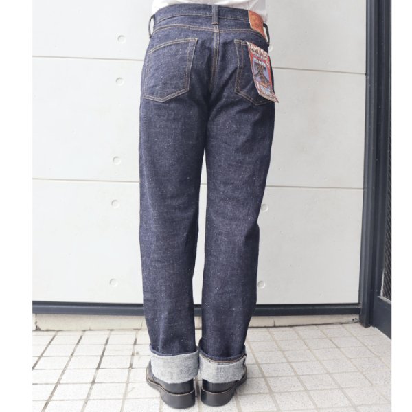 画像4: SAMURAIJEANS サムライジーンズ 零+ストレートモデル S5100VX ZERO PLUS STRAIGHT MODEL オリジナルデニム 17oz 鉄製松ノ木ボタン セカンド デニム ジーンズ 2nd type jeans コットン cotton ワンウォッシュ one wash 日本製 madeinjapan (4)