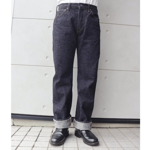 画像2: SAMURAIJEANS サムライジーンズ 零+ストレートモデル S5100VX ZERO PLUS STRAIGHT MODEL オリジナルデニム 17oz 鉄製松ノ木ボタン セカンド デニム ジーンズ 2nd type jeans コットン cotton ワンウォッシュ one wash 日本製 madeinjapan (2)