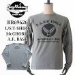 画像1: BUZZ RICKSON'S バズリクソンズ BR69626 L/S T-SHIRT McCHORD A.F. BASE プリント長袖ミリタリーＴシャツ AIR FORCE アメリカ製ボディワシントン州ピアース郡 マッコード空軍基地 ミリタリーTシャツ (1)