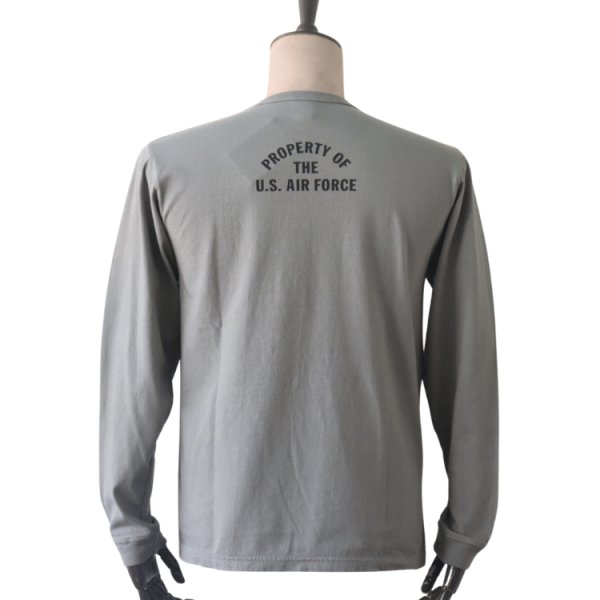 画像3: BUZZ RICKSON'S バズリクソンズ BR69626 L/S T-SHIRT McCHORD A.F. BASE プリント長袖ミリタリーＴシャツ AIR FORCE アメリカ製ボディワシントン州ピアース郡 マッコード空軍基地 ミリタリーTシャツ (3)