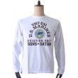 画像2: BUZZ RICKSON'S バズリクソンズ BR69627 L/S T-SHIRT VMF-241 SONS OF SATAN プリント長袖ミリタリーＴシャツ アメリカ製ボディ 海兵戦闘飛行隊 ミッドウェー海戦 黒い影の悪魔 綿100% (2)