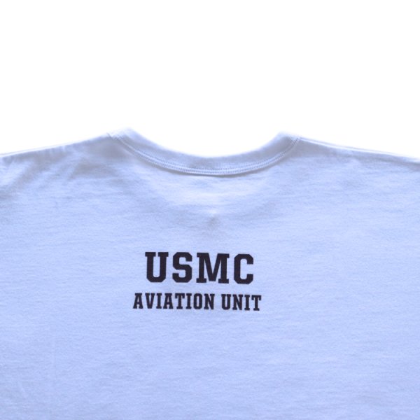 画像11: BUZZ RICKSON'S バズリクソンズ BR69627 L/S T-SHIRT VMF-241 SONS OF SATAN プリント長袖ミリタリーＴシャツ アメリカ製ボディ 海兵戦闘飛行隊 ミッドウェー海戦 黒い影の悪魔 綿100% (11)