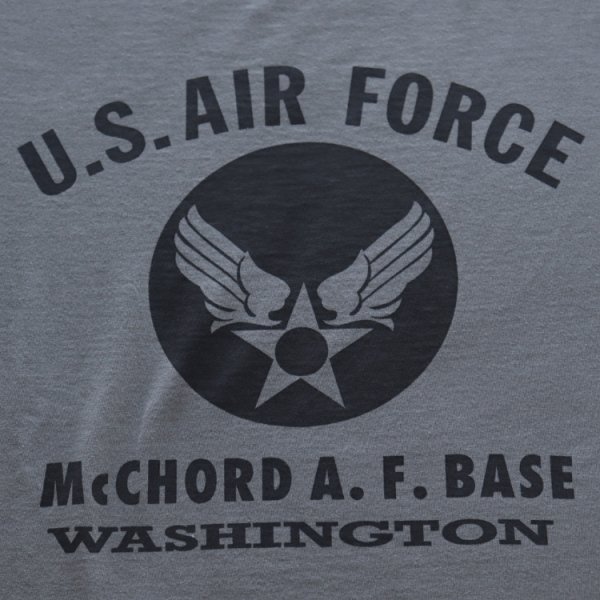 画像7: BUZZ RICKSON'S バズリクソンズ BR69626 L/S T-SHIRT McCHORD A.F. BASE プリント長袖ミリタリーＴシャツ AIR FORCE アメリカ製ボディワシントン州ピアース郡 マッコード空軍基地 ミリタリーTシャツ (7)