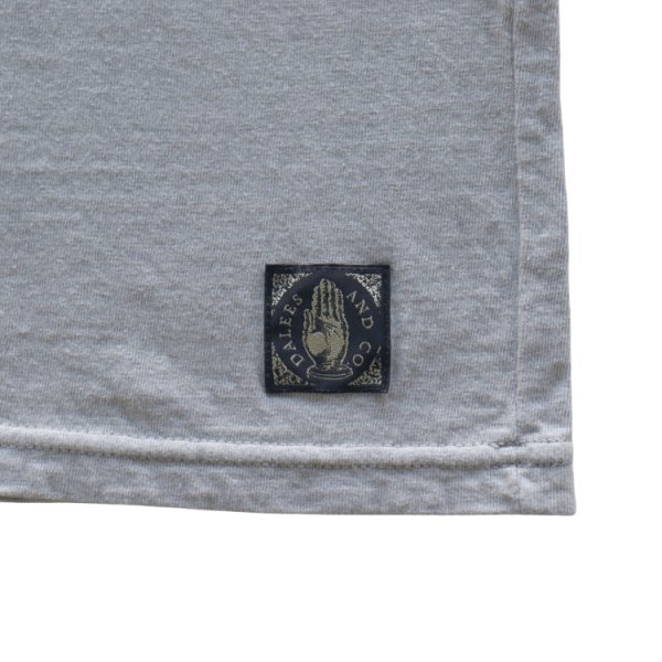 画像8: DALEE'S&CO ダリーズ by DELUXEWARE バイ デラックスウエア Spinner.L 1920s HENLEY NECK スピナー 1920s ワークヘンリーネック 7oz吊天竺 綿100％ シェイプコットン スラブ糸 ニット 長袖Tシャツ  madeinjapan 日本製 (8)