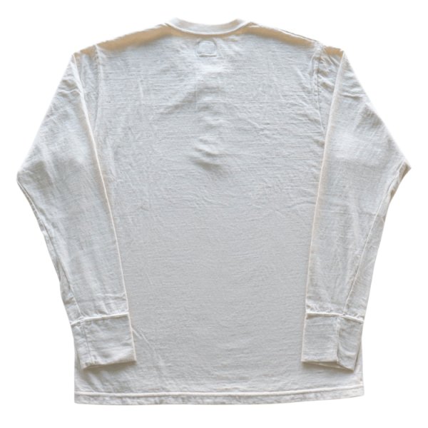 画像14: DALEE'S&CO ダリーズ by DELUXEWARE バイ デラックスウエア Spinner.L 1920s HENLEY NECK スピナー 1920s ワークヘンリーネック 7oz吊天竺 綿100％ シェイプコットン スラブ糸 ニット 長袖Tシャツ  madeinjapan 日本製 (14)