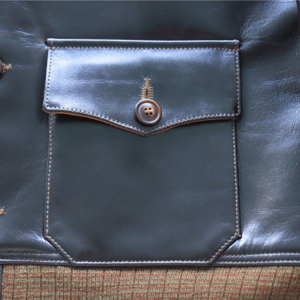 画像5: BUZZ RICKSON'S バズリクソンズ BR80649  Type A-1 “A.C. ORDER No.31-800P”  1927年 A-1 夏季用 フライトジャケット フルベジタブルタンニング ホースハイド ピグメント顔料 (5)