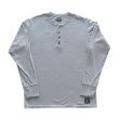 画像4: DALEE'S&CO ダリーズ by DELUXEWARE バイ デラックスウエア Spinner.L 1920s HENLEY NECK スピナー 1920s ワークヘンリーネック 7oz吊天竺 綿100％ シェイプコットン スラブ糸 ニット 長袖Tシャツ  madeinjapan 日本製 (4)
