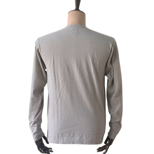 画像3: DALEE'S&CO ダリーズ by DELUXEWARE バイ デラックスウエア Spinner.L 1920s HENLEY NECK スピナー 1920s ワークヘンリーネック 7oz吊天竺 綿100％ シェイプコットン スラブ糸 ニット 長袖Tシャツ  madeinjapan 日本製 (3)