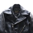 画像5: Bilt Buck by ATTRACTIONS ビルトバック バイ アトラクションズ Lot. 574 Horsehide Johnson Riders Jacket  ホースハイド ジョンソン ライダース ジャケット ダブルブレスト・モーターサイクルジャケット ダブルライダースジャケット (5)