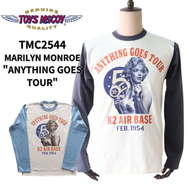 TOYS McCOY トイズマッコイ TMC2544 LONG SLEEVE TEE MARILYN