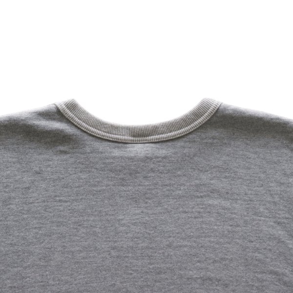 画像9: DELUXEWARE デラックスウエア S101-00 FLAT.SEAM PLAIN フラットシームプレーン 50s HEAVY SWEATER セットインスウェットシャツ 大人気定番 ガゼット Ｖ型 はめ込みフライス 最高品質 日本製 (9)