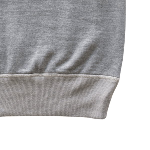 画像7: DELUXEWARE デラックスウエア S101-00 FLAT.SEAM PLAIN フラットシームプレーン 50s HEAVY SWEATER セットインスウェットシャツ 大人気定番 ガゼット Ｖ型 はめ込みフライス 最高品質 日本製 (7)