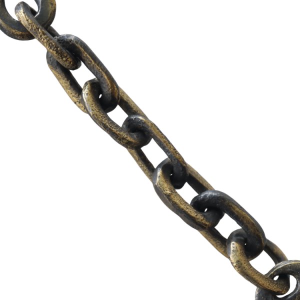 画像5: 池之端銀革店 Haru H-1008B ブラス キーチェーン サンドキャスト アズキチェーン サンドキャスト ブラスキーチェーン サンドキャスト(砂型)鋳造製品 Haru ウォレットシリーズ 日本製 (5)