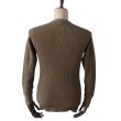 画像3: JELADO ジェラード メガサーマル ヘンリーネック AB94236 Mega Thermal Henry Neck 肉厚で伸縮性のある 着心地の良い サーマルワッフル 防寒 保温 ミリタリー Tシャツ トップス 長袖 (3)