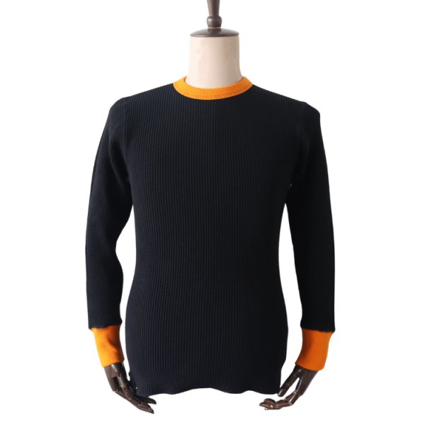 画像2: JELADO ジェラード  AB12226 Mega Thermal Crew Neck 2tone メガサーマル クルーネック 極厚で圧倒的な保温性 最高品質 防寒 保温 ミリタリー Tシャツ トップス 長袖 (2)