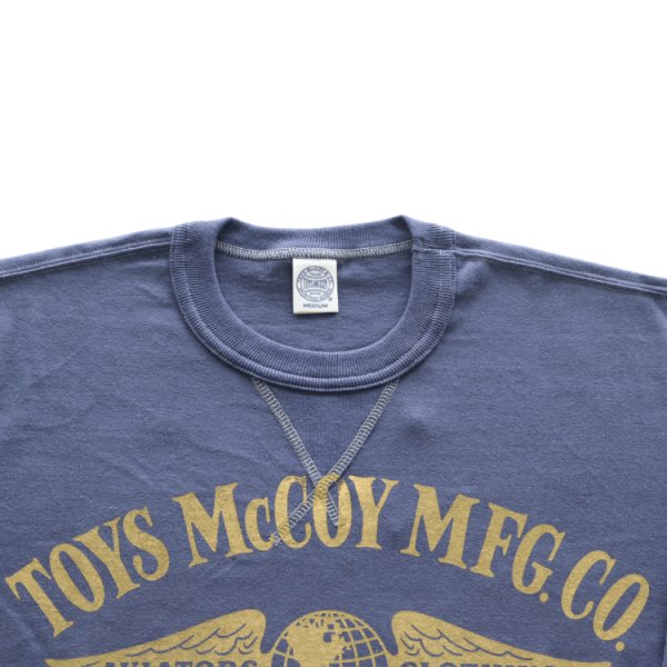 画像7: TOYS McCOY トイズマッコイ TMC2553 LONG SLEEVE TEE TOYS MCCOY MFG.CO."U.S.A.S.DESIGN" ロングスリーブTシャツ 長袖Tシャツ ロゴT コットン 100% 日本製 (7)