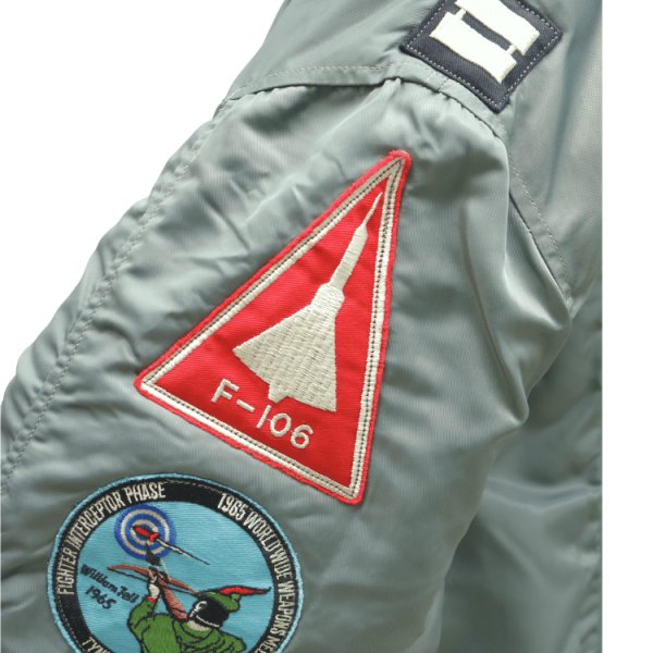 画像15: BUZZ RICKSON'S バズリクソンズ BR15747 Type MA-1 1st MODEL 71st Fighter Interceptor Squadron 第71戦闘迎撃飛行隊プロジェクト・アロー 第26航空師団 ウィリアム・テル1965 スぺシャルオーダー ミリタリー アウター ブルゾン ジャンパー MADE IN JAPAN (15)