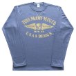 画像6: TOYS McCOY トイズマッコイ TMC2553 LONG SLEEVE TEE TOYS MCCOY MFG.CO."U.S.A.S.DESIGN" ロングスリーブTシャツ 長袖Tシャツ ロゴT コットン 100% 日本製 (6)