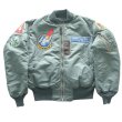 画像4: BUZZ RICKSON'S バズリクソンズ BR15747 Type MA-1 1st MODEL 71st Fighter Interceptor Squadron 第71戦闘迎撃飛行隊プロジェクト・アロー 第26航空師団 ウィリアム・テル1965 スぺシャルオーダー ミリタリー アウター ブルゾン ジャンパー MADE IN JAPAN (4)