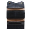 画像6: DAPPER'S ダッパーズ Lot,1794 Horsehide Double Flap Wallet ホースハイド ダブルフラップ ウォレットマリアム社 フルベジタブルタンニング 馬革 ジッパー WALDES社 30’sタイプ BRASS スナップボタン エイジング (6)